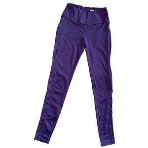 Gymshark purple leggings with side pockets